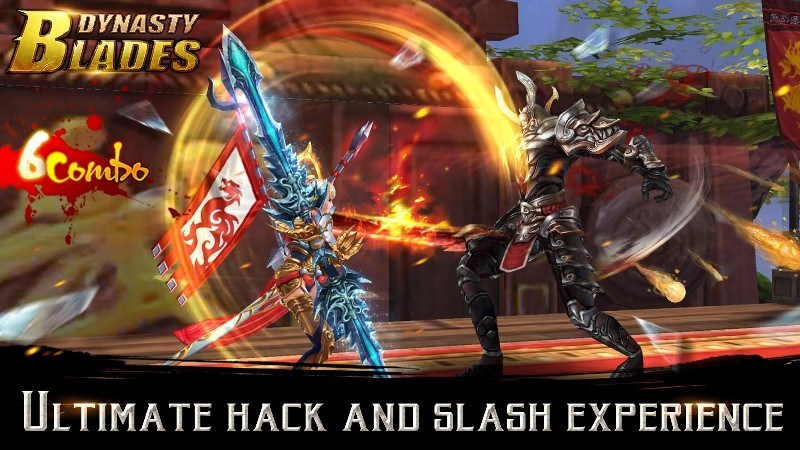 APK de Dynasty Blades Warriors MMO MOD imagem 2