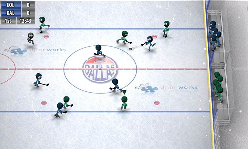 Stickman Ice Hockey APK MOD imagem 2