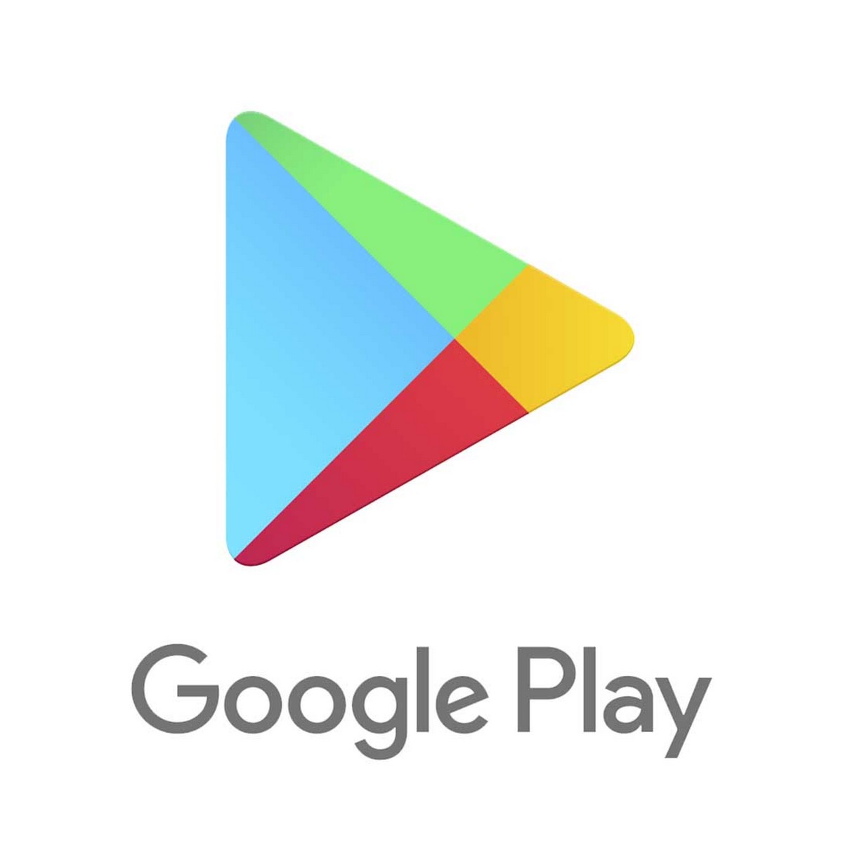 Google Play Store am linken Bildschirmrand.